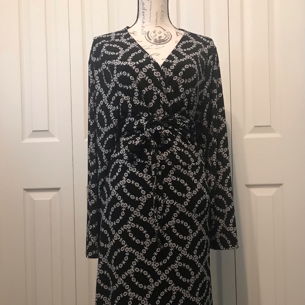 Plus Size Wrap Dress